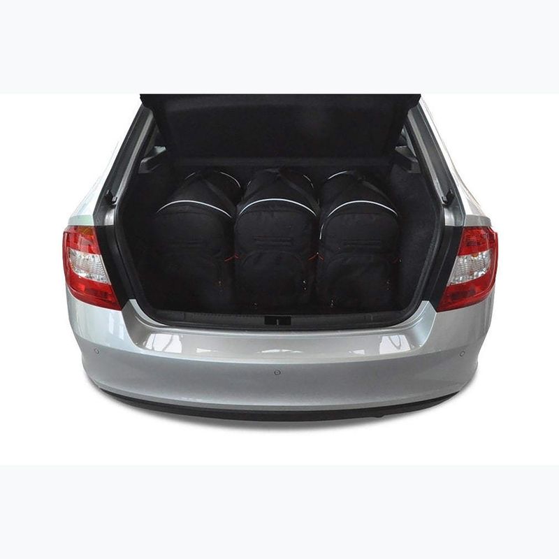Комплект килимків для багажного відділення KJUST Skoda Rapid Liftback 2012-2019 5 шт чорний. 14