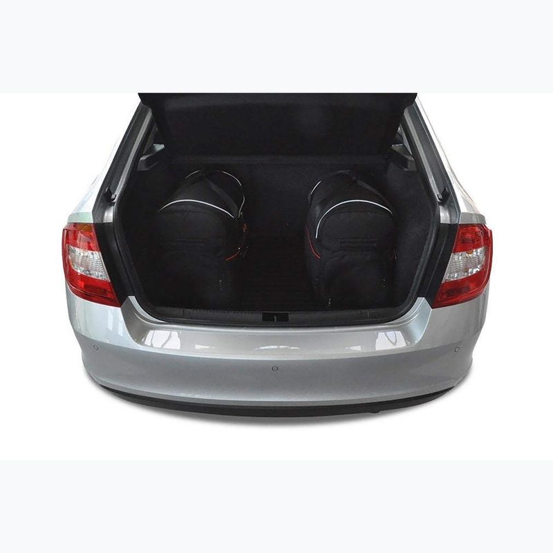 Комплект килимків для багажного відділення KJUST Skoda Rapid Liftback 2012-2019 5 шт чорний. 15