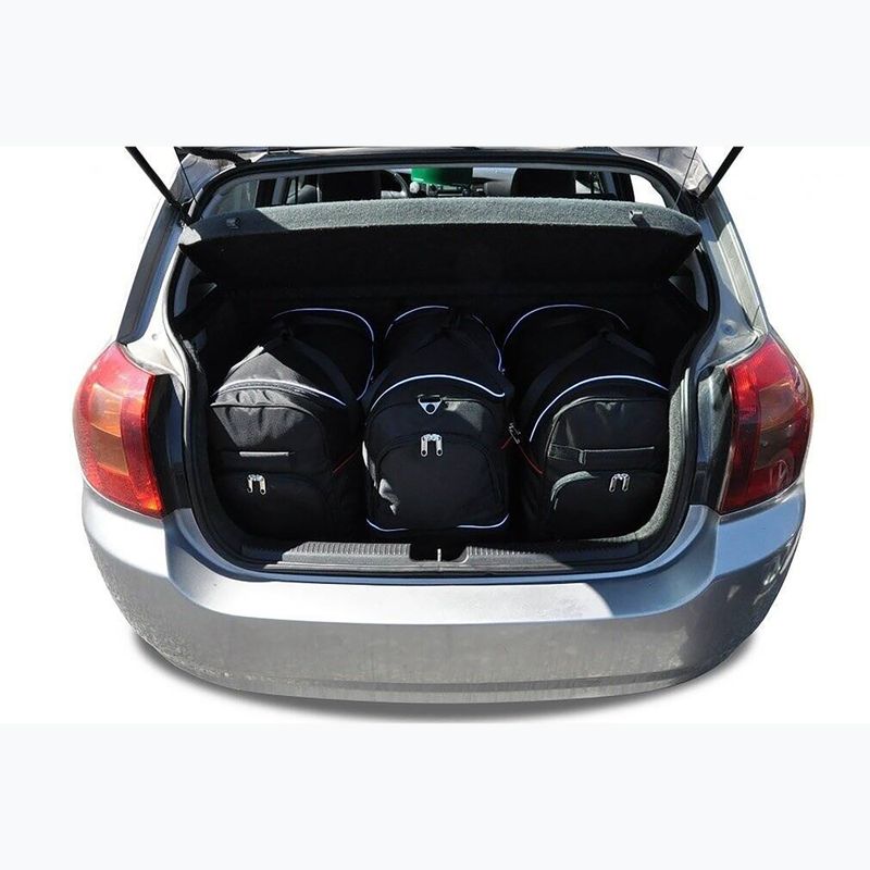 Набір килимків для багажного відділення KJUST Toyota Corolla Hatchback 2001-2009 3 шт. чорний. 14