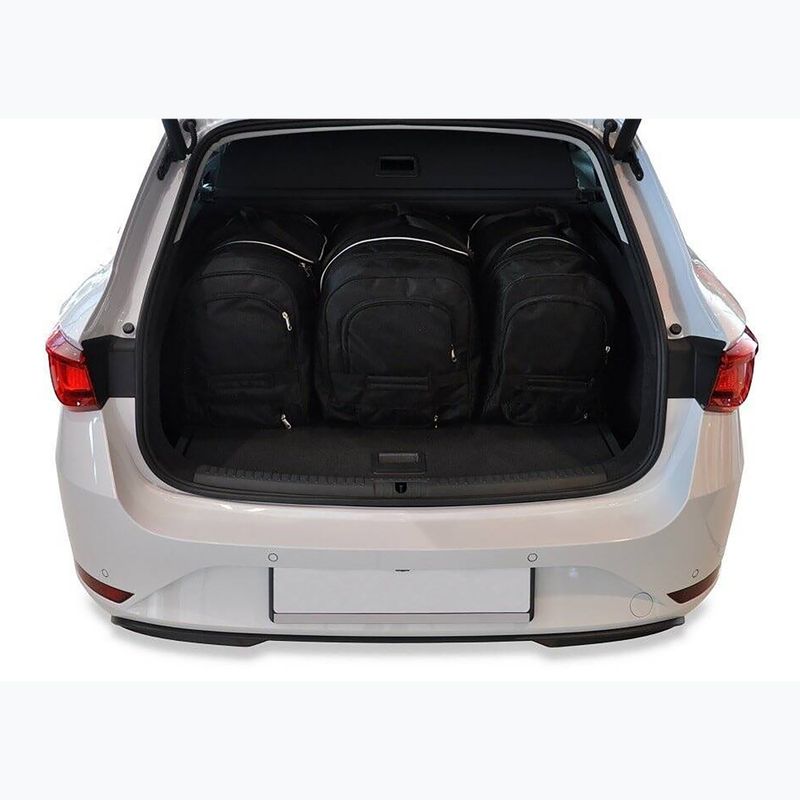 KJUST Seat Leon St Hybrid 2020+ 5 комплект сумок для багажного відділення чорний. 16