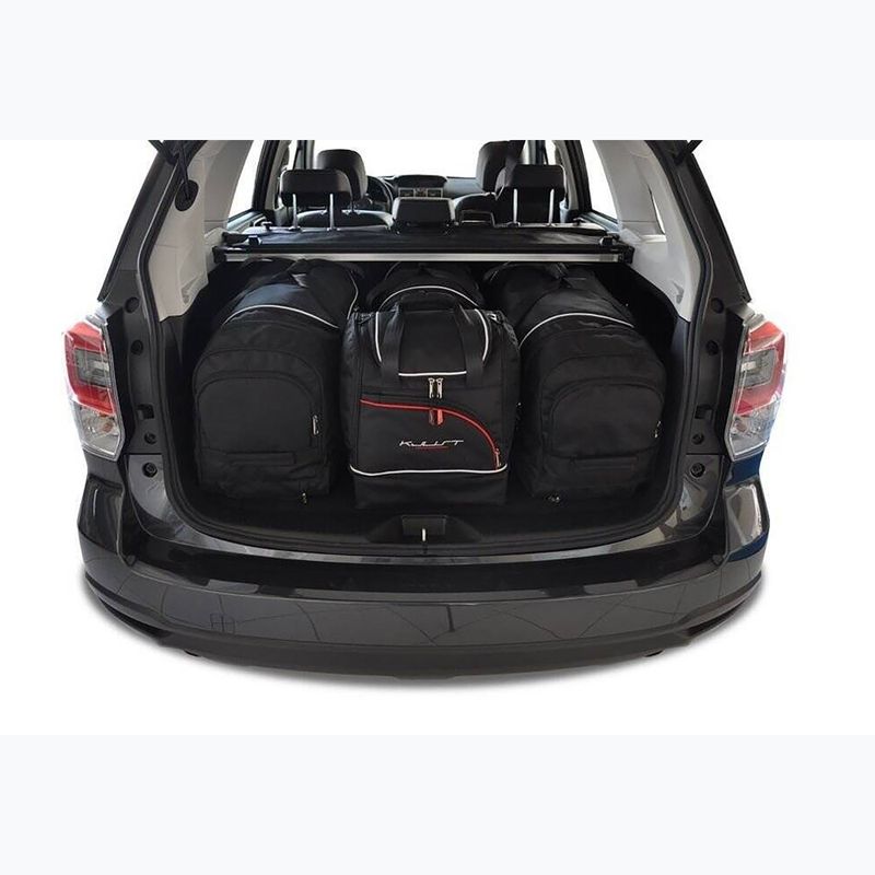 Набір килимків KJUST в багажник Subaru Forester 2012-2018 4 шт чорний. 12