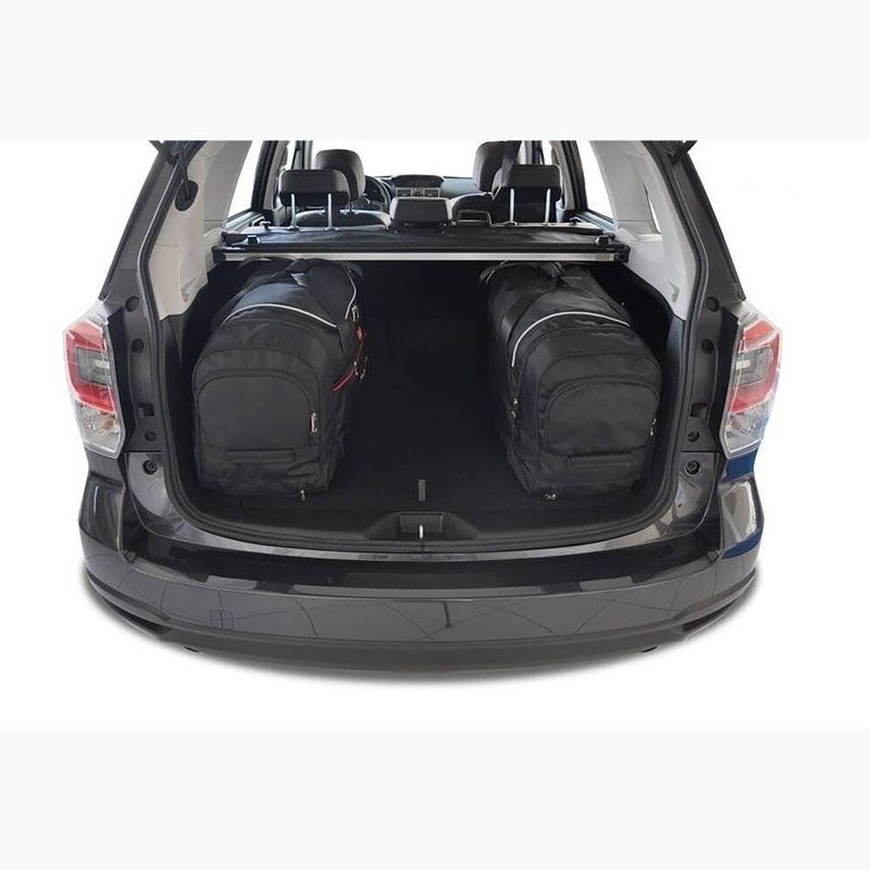 Набір килимків KJUST в багажник Subaru Forester 2012-2018 4 шт чорний. 14