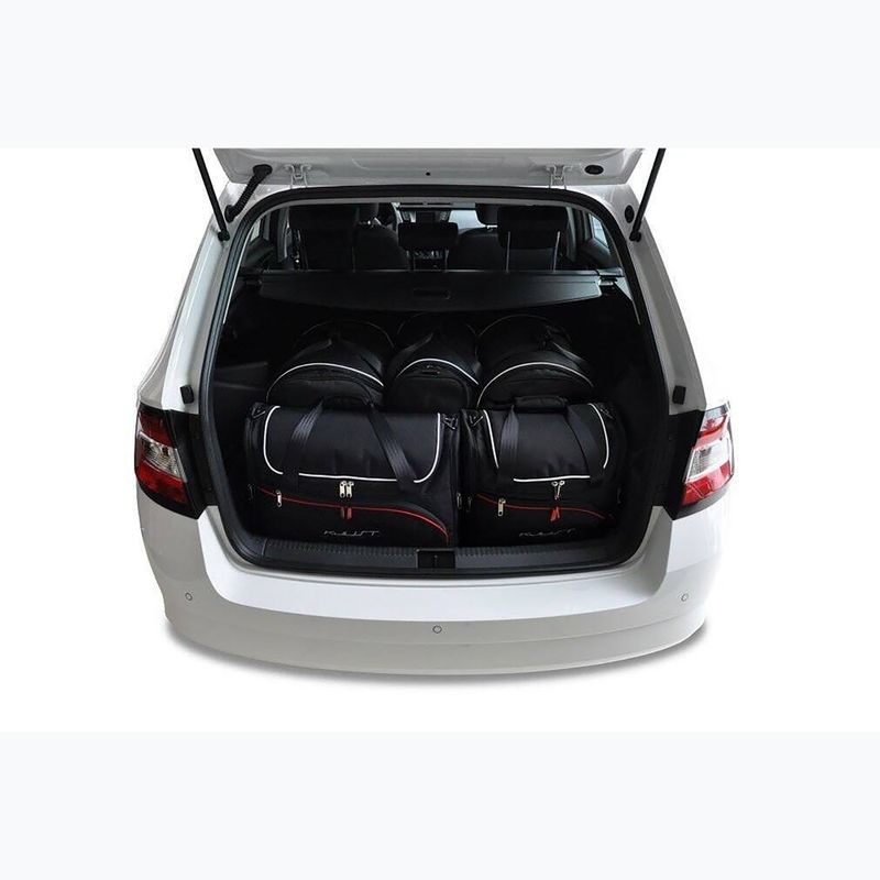 Набір чохлів для багажника KJUST Skoda Fabia Kombi 2014-2021 5 шт чорний. 12