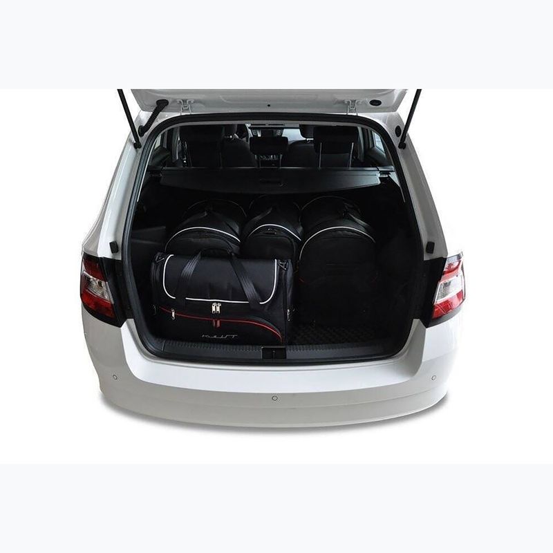 Набір чохлів для багажника KJUST Skoda Fabia Kombi 2014-2021 5 шт чорний. 13
