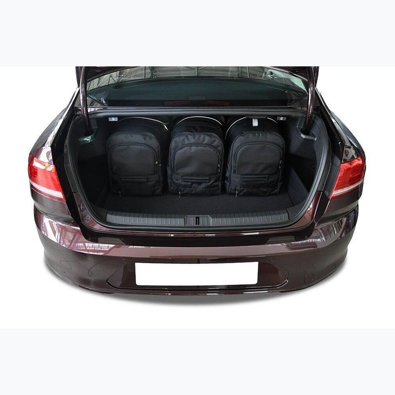 Набір килимків в багажник KJUST Volkswagen Passat Limousine 2014-2021 5 шт чорний. 18