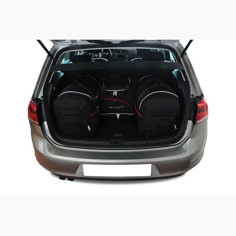 Набір килимків KJUST для багажника Volkswagen Golf Hatchback 2012-2020 4 шт чорний. 12
