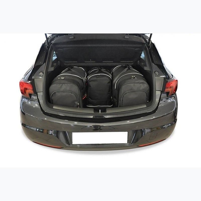 Комплект килимків KJUST в багажне відділення Opel Astra Hatchback 2015-2021 4 шт чорний. 14