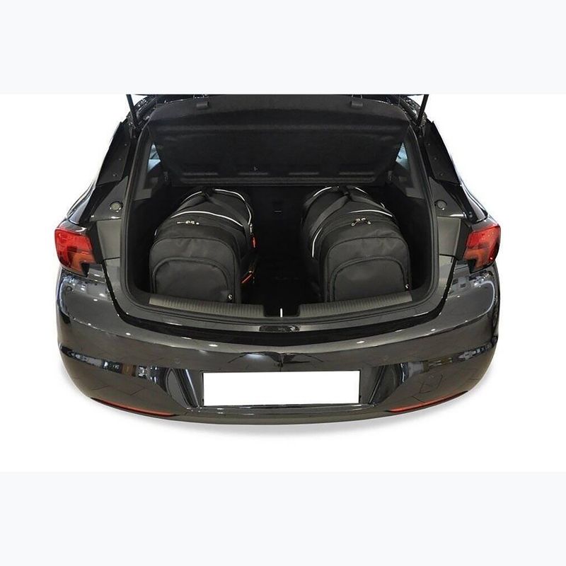 Комплект килимків KJUST в багажне відділення Opel Astra Hatchback 2015-2021 4 шт чорний. 15