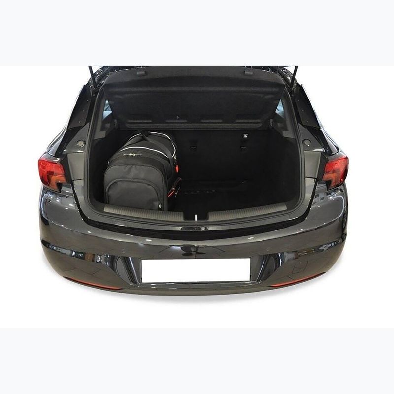 Комплект килимків KJUST в багажне відділення Opel Astra Hatchback 2015-2021 4 шт чорний. 16