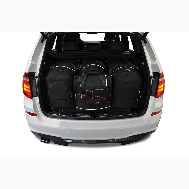 KJUST BMW X3 набір чохлів для багажника 2010-2017 4 шт чорний 14