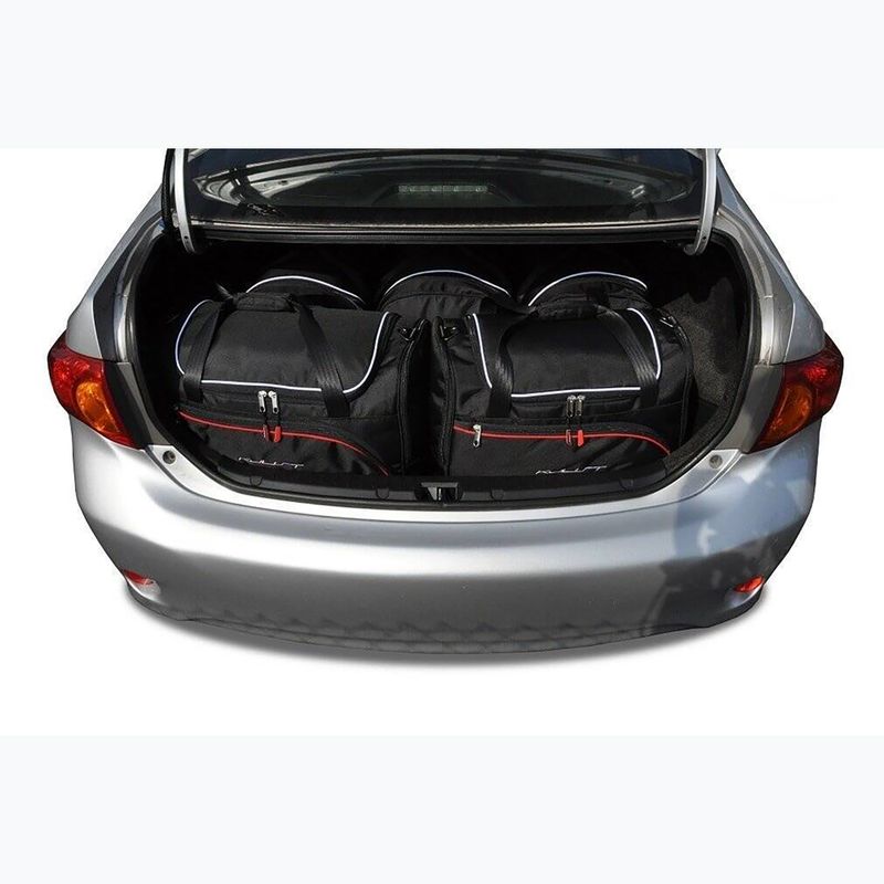 Набір килимків для багажного відділення KJUST Toyota Corolla Limousine 2007-2014 5 шт. чорний. 16