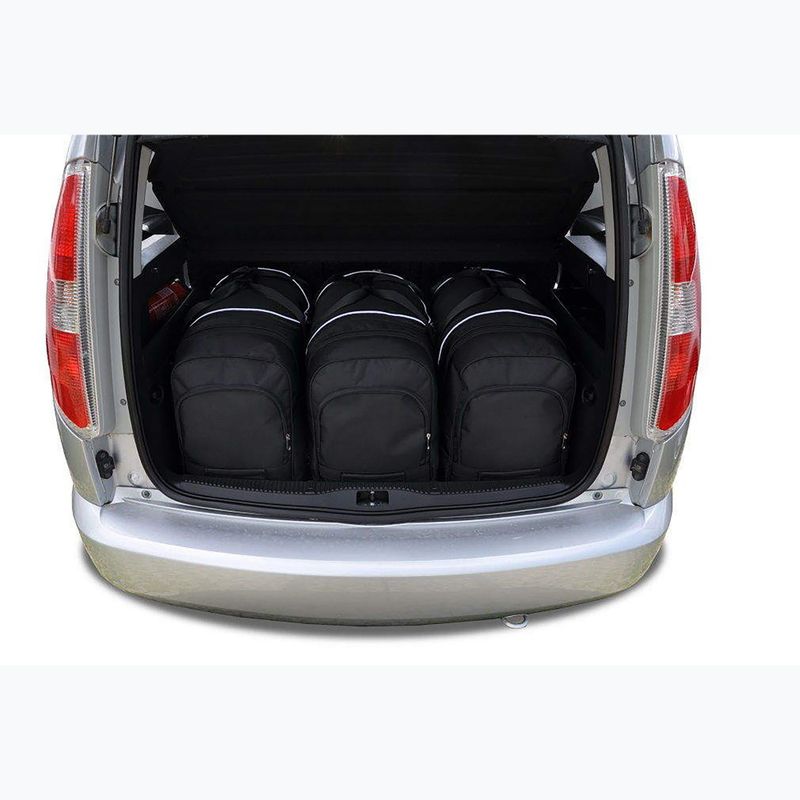 Комплект чохлів для багажника KJUST Skoda Roomster 2006-2015 3 шт чорний. 10