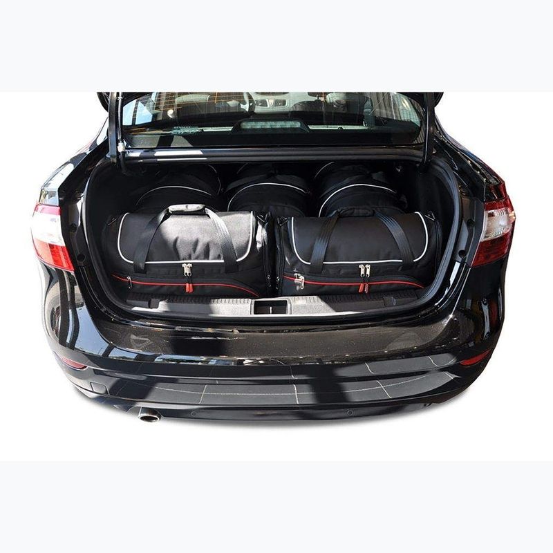 Комплект килимків KJUST в багажне відділення Renault Fluence Limousine 2009-2016 5 шт чорний. 12