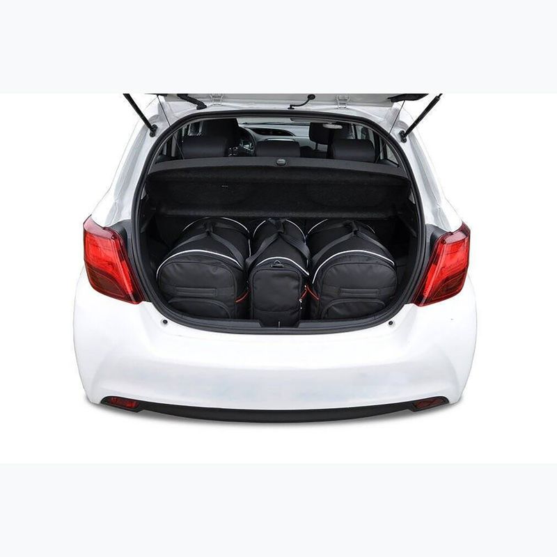 Набір килимків в багажне відділення KJUST Toyota Yaris 2011-2020 3 шт. чорний 14