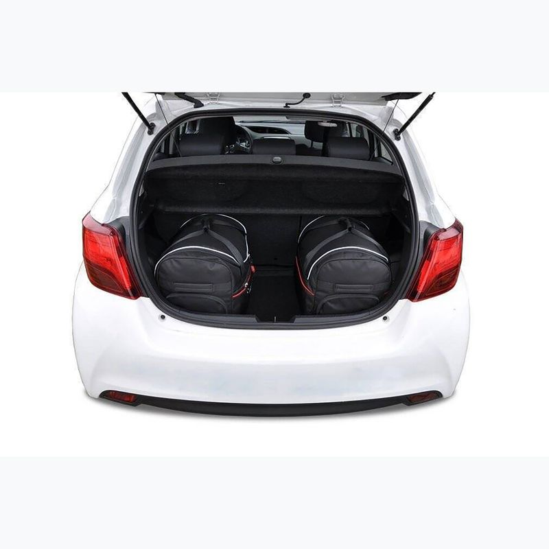 Набір килимків в багажне відділення KJUST Toyota Yaris 2011-2020 3 шт. чорний 15