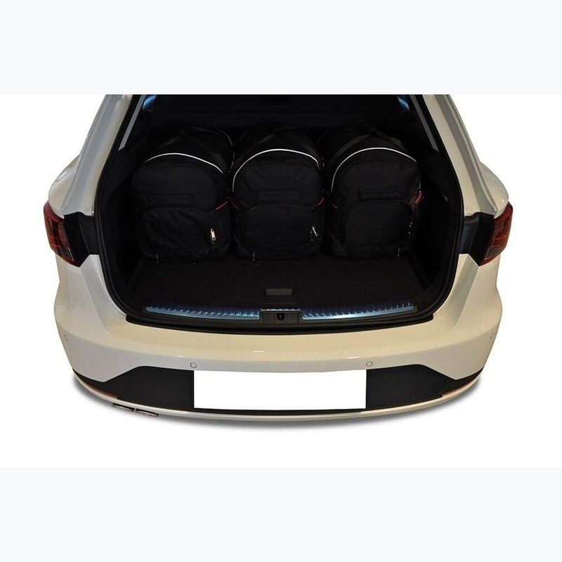 Комплект чохлів для багажника KJUST Seat Leon ST 2013-2020 5 шт. чорний 15