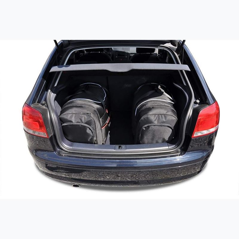 KJUST набір килимків для багажника Audi A3 2003-2013 3 шт чорний 17