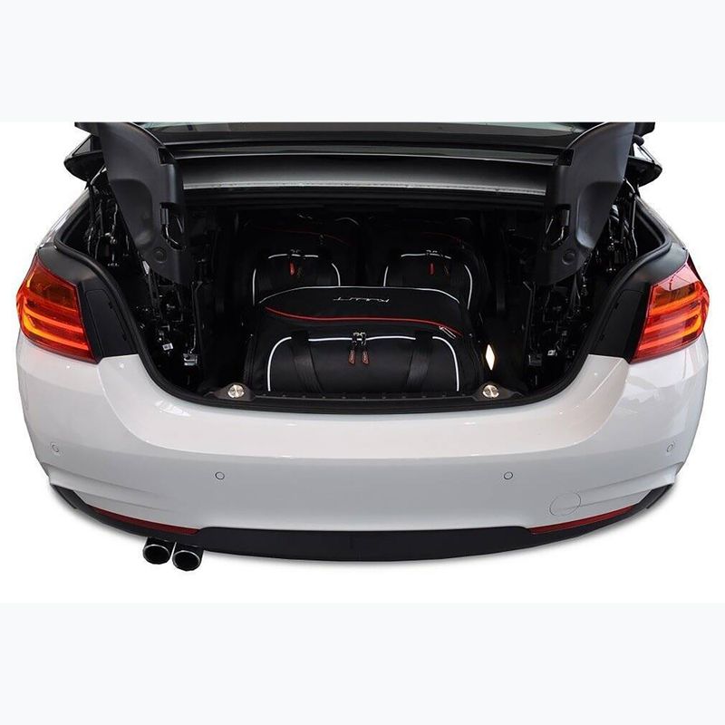 KJUST BMW 4 Кабріолет набір чохлів для багажника 2013-2020 3 шт чорний 14