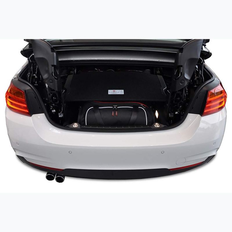 KJUST BMW 4 Кабріолет набір чохлів для багажника 2013-2020 3 шт чорний 17