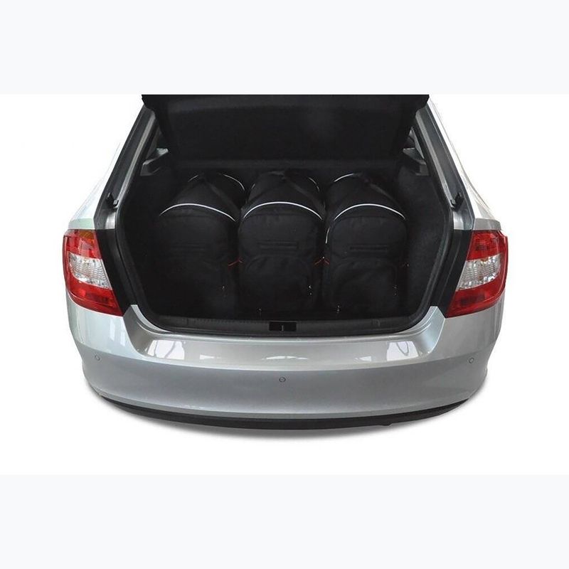 Комплект килимків для багажного відділення KJUST Skoda Rapid Liftback 2012-2019 5 шт чорний. 14