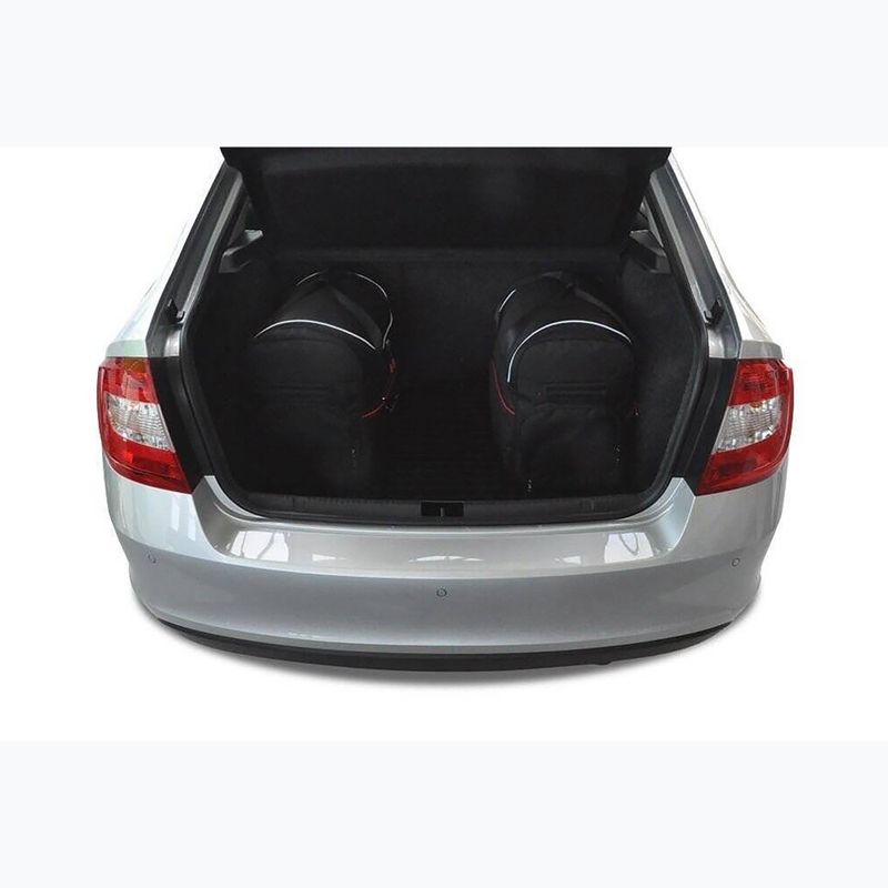 Комплект килимків для багажного відділення KJUST Skoda Rapid Liftback 2012-2019 5 шт чорний. 15