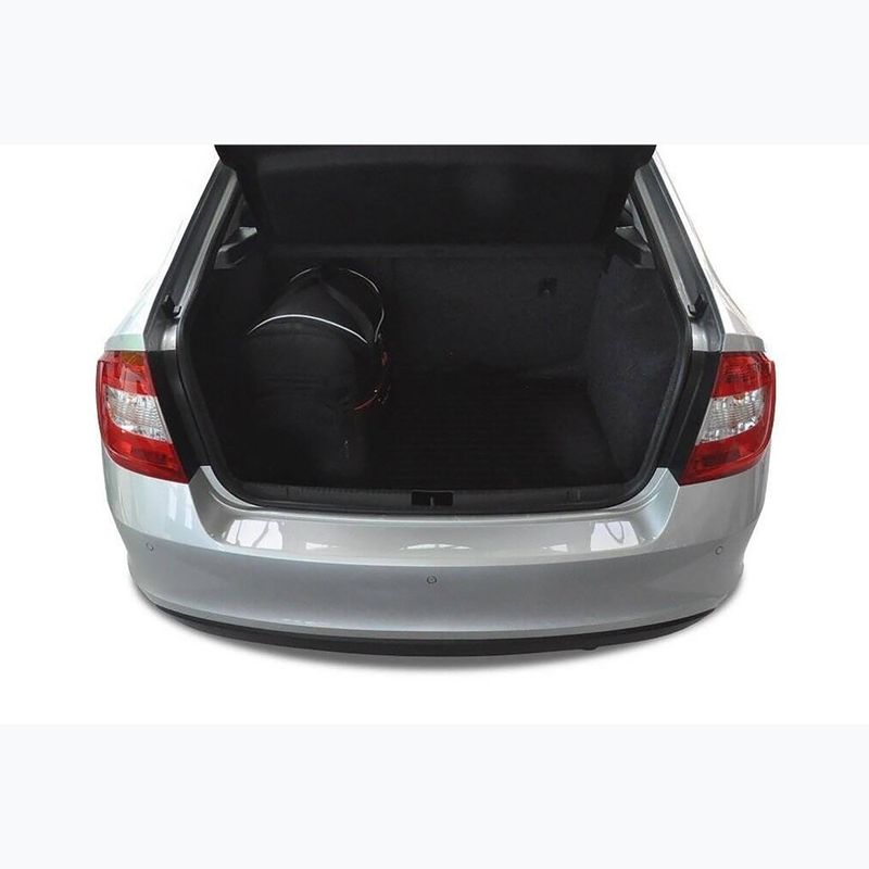 Комплект килимків для багажного відділення KJUST Skoda Rapid Liftback 2012-2019 5 шт чорний. 16