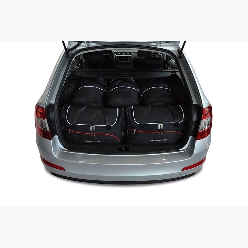 Набір чохлів для багажника KJUST Skoda Octavia Combi 2013-2020 5 шт чорний. 11