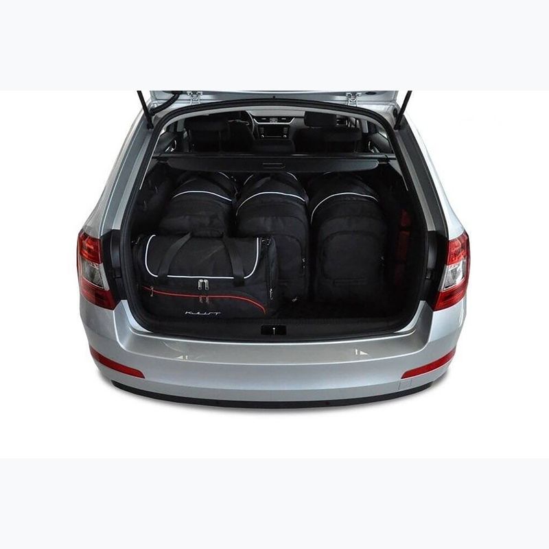 Набір чохлів для багажника KJUST Skoda Octavia Combi 2013-2020 5 шт чорний. 12