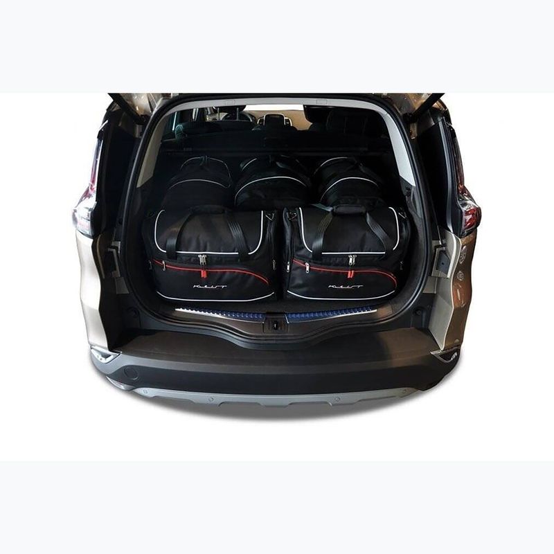 Набір килимків для багажного відділення KJUST Renault Espace 2014-2021 5 шт. чорний. 11