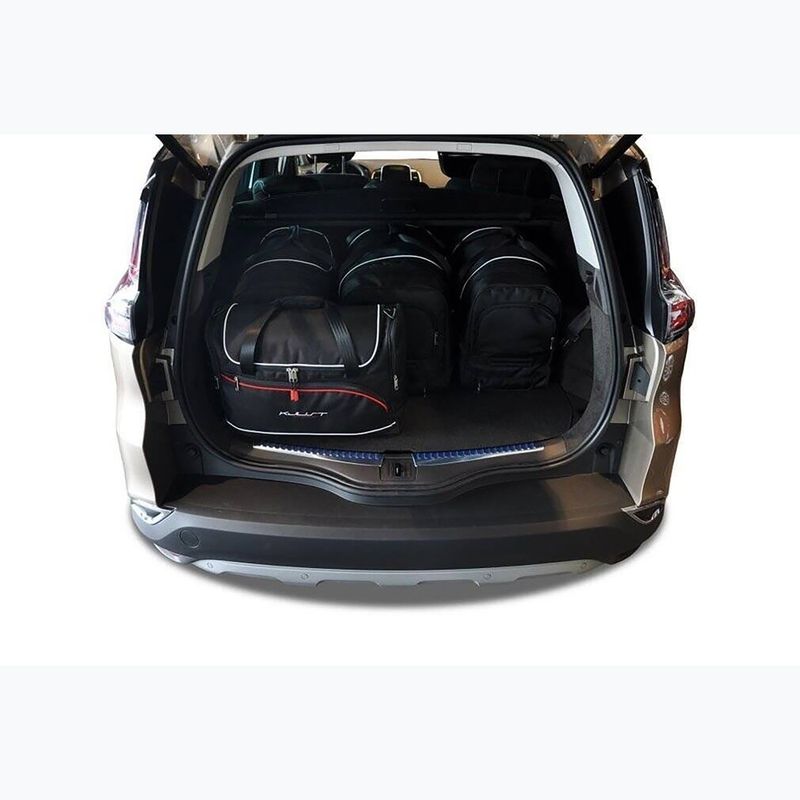 Набір килимків для багажного відділення KJUST Renault Espace 2014-2021 5 шт. чорний. 12