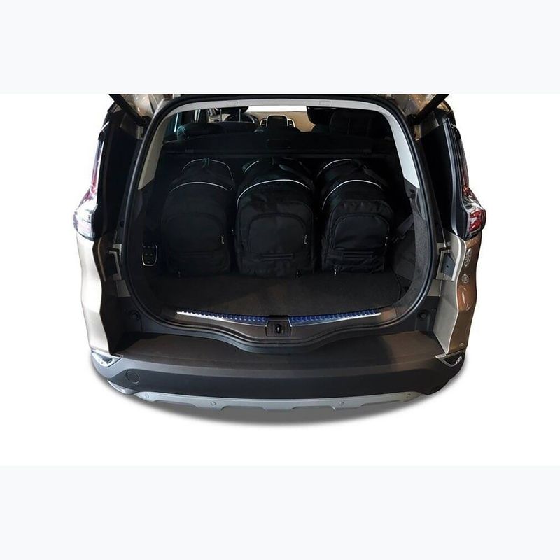 Набір килимків для багажного відділення KJUST Renault Espace 2014-2021 5 шт. чорний. 13