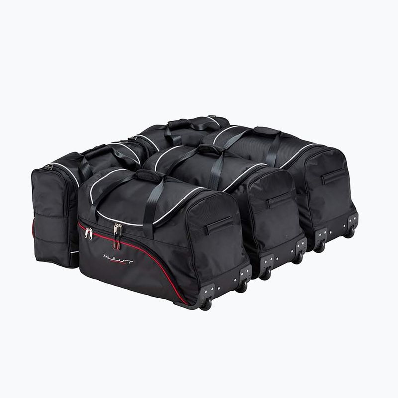 Комплект килимків KJUST в багажник Subaru Forester 2012-2018 5 шт чорний. 2