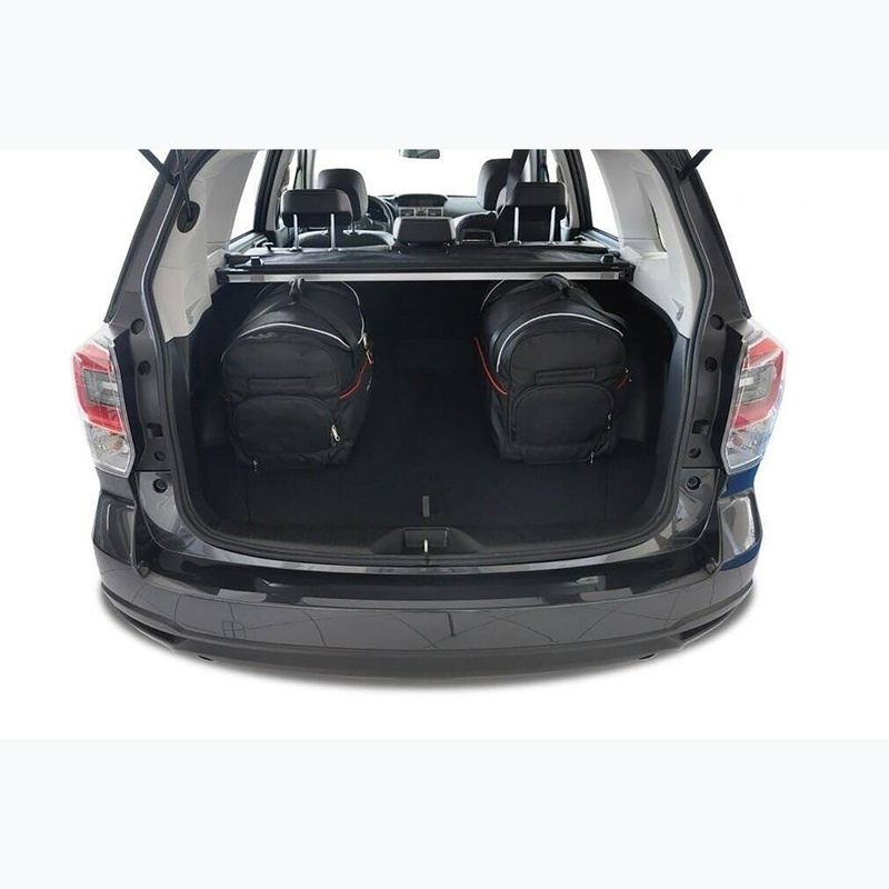 Комплект килимків KJUST в багажник Subaru Forester 2012-2018 5 шт чорний. 14