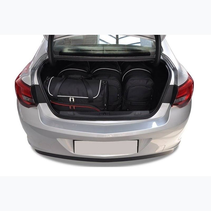 Набір килимків KJUST в багажне відділення Opel Astra Limousine 2012-2019 5 шт чорний. 12