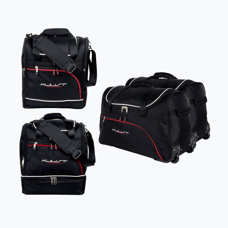 KJUST Audi Q2 набір чохлів для багажника 2016+ 4 шт чорний