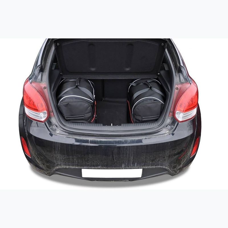 Комплект сумок для багажника KJUST Hyundai Veloster Coupe 2011-2014 3 шт black 11