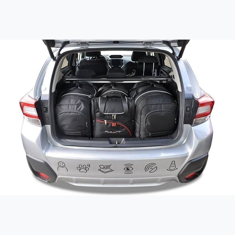 Набір сумок для багажника KJUST Subaru Xv 2017+ 4 шт чорного кольору. 14