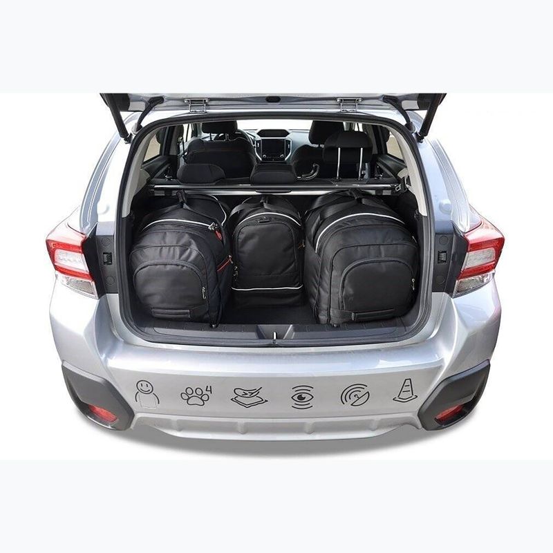 Набір сумок для багажника KJUST Subaru Xv 2017+ 4 шт чорного кольору. 15