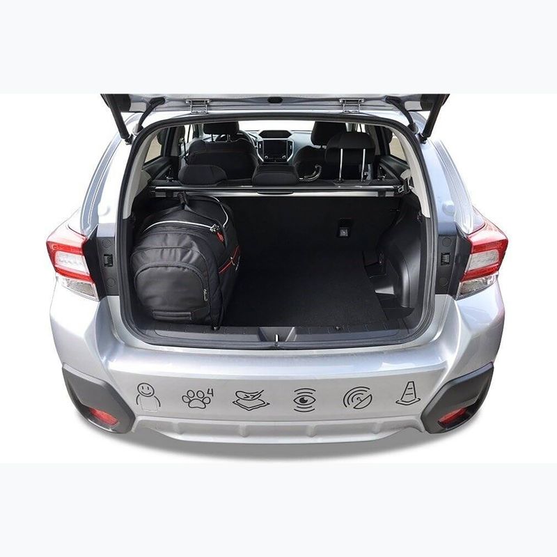 Набір сумок для багажника KJUST Subaru Xv 2017+ 4 шт чорного кольору. 15