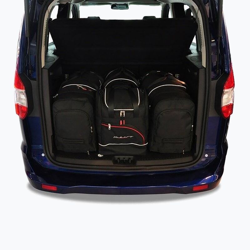 Комплект сумок для багажника KJUST Ford Tourneo Courier 2014+ 4 шт black 14