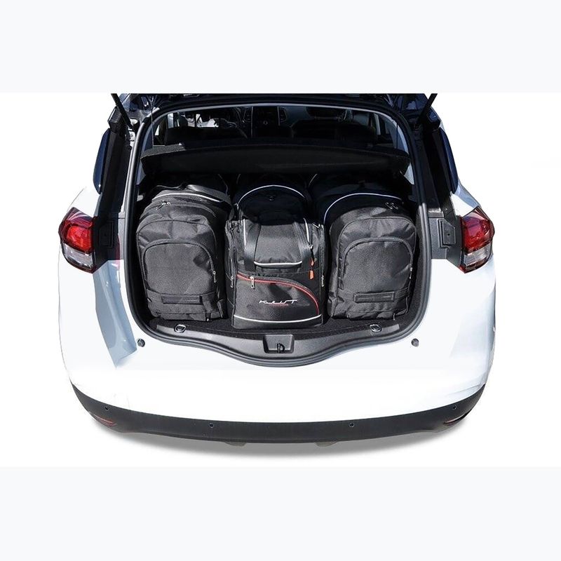 Набір килимків для багажного відділення KJUST Renault Scenic 2015-2019 4 шт. чорний. 12