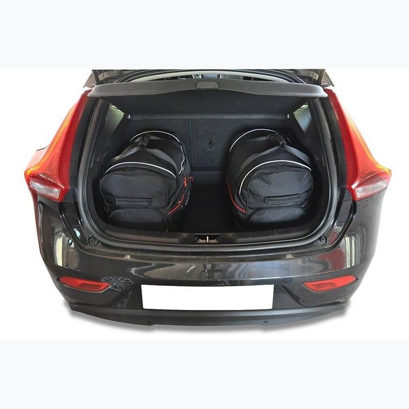 KJUST Volvo V40 Hatchback 2012-2019 набір сумок для багажного відділення 3 шт чорний. 12