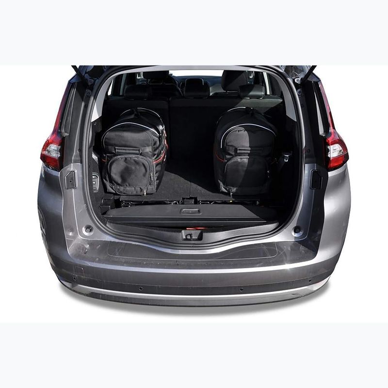 Набір килимків для багажного відділення KJUST Renault Grand Scenic 2016-2021 5 шт чорний. 13