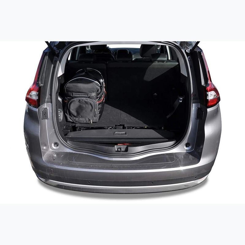 Набір килимків для багажного відділення KJUST Renault Grand Scenic 2016-2021 5 шт чорний. 14