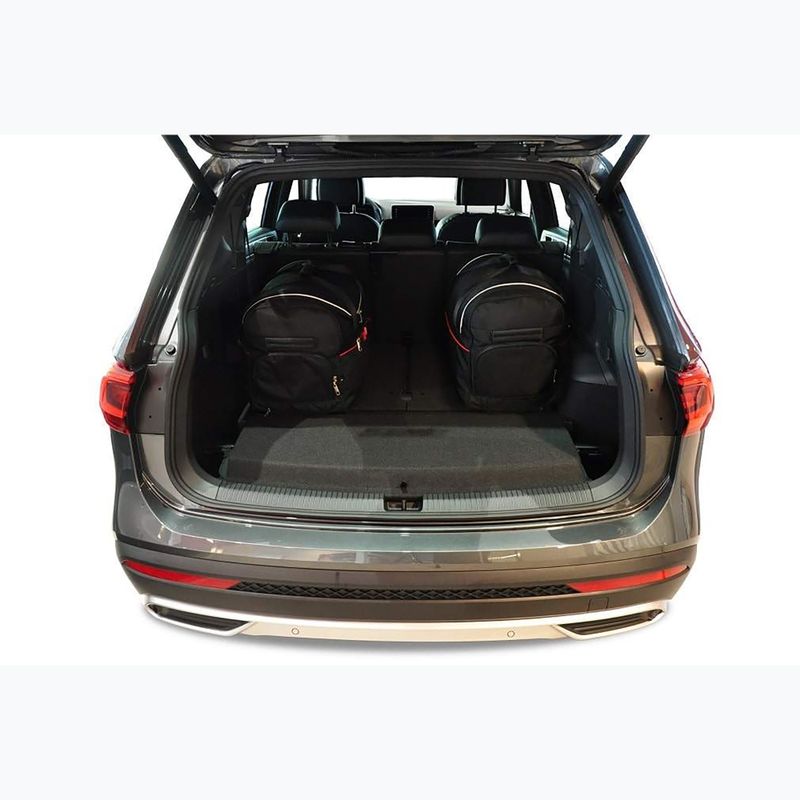 KJUST Seat Tarraco 2018+ набір з 5 багажних сумок чорного кольору. 14