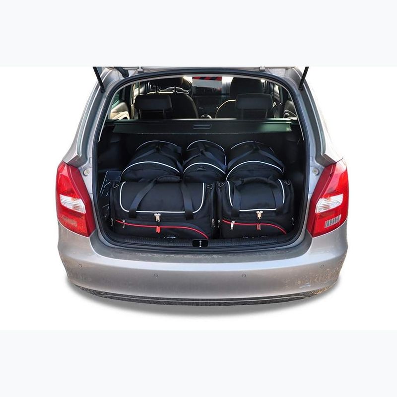 Комплект чохлів для багажника KJUST Skoda Fabia Combi 2007-2014 5 шт чорний. 12