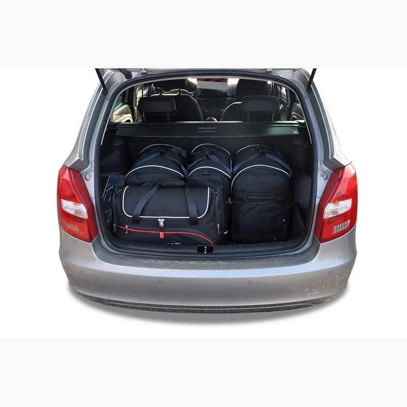 Комплект чохлів для багажника KJUST Skoda Fabia Combi 2007-2014 5 шт чорний. 13