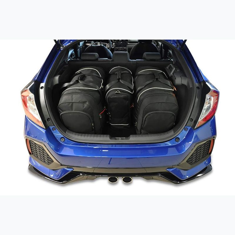Комплект сумок для багажника KJUST Honda Civic Hatchback 2017-2021 4 шт black 15