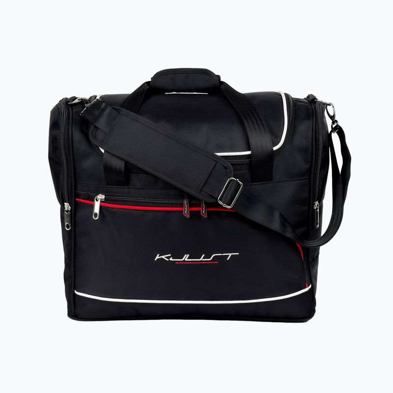 KJUST Audi A4 Allroad 2016+ набір чохлів для багажника 5 шт чорний 4