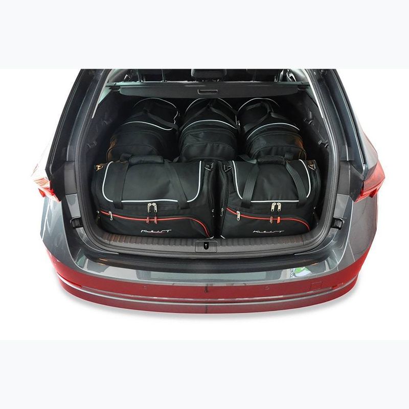 KJUST Skoda Octavia Combi 2020+ набір з 5 сумок для багажного відділення чорний. 11